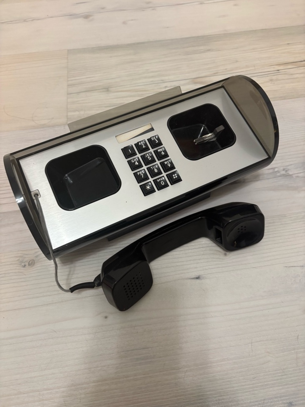 Western Electric Telstar Space Age Telephone 1970s Roll Top Lucite